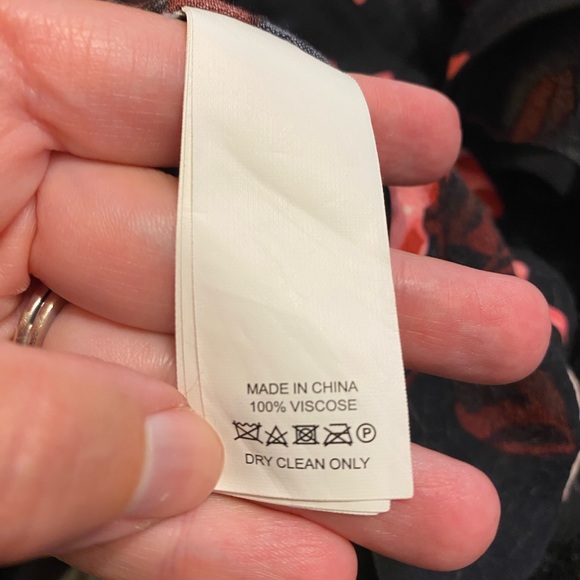 Kate Spade 3/4 sleeve rose dress, size M - Picture 2 of 4